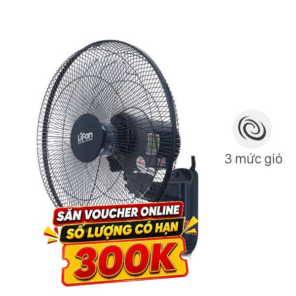 Quạt treo tường Lifan  3 cánh T-163 45W