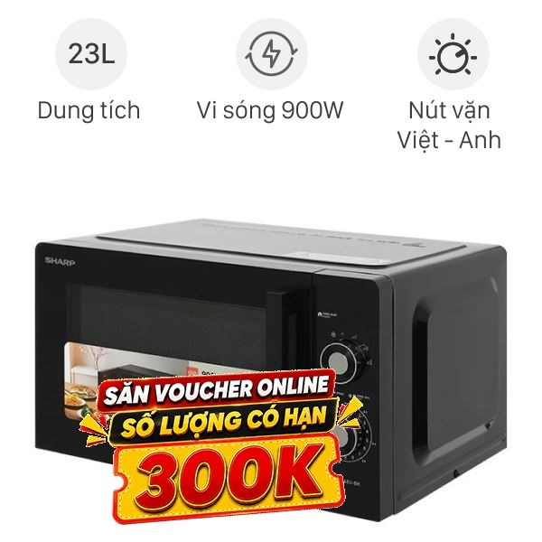 Lò vi sóng Sharp R-2348V-BK