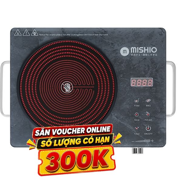 Bếp hồng ngoại đơn Mishio Mk417 2200W
