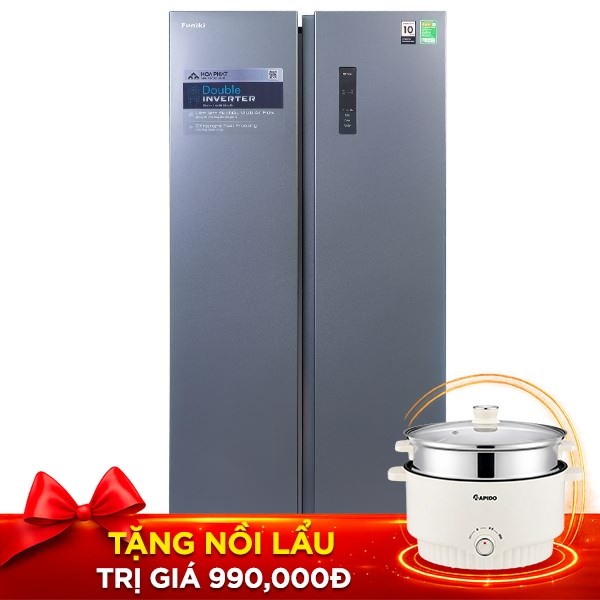 Funiki Inverter 535 lít HR SS8535SDG