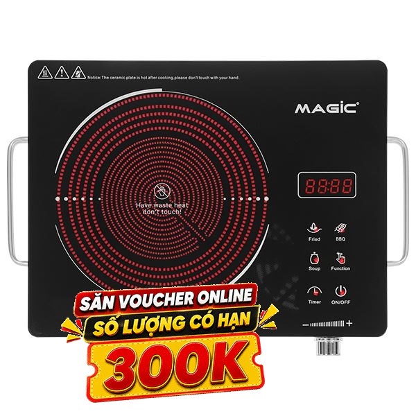 Bếp hồng ngoại đơn Magic A-55 2200W