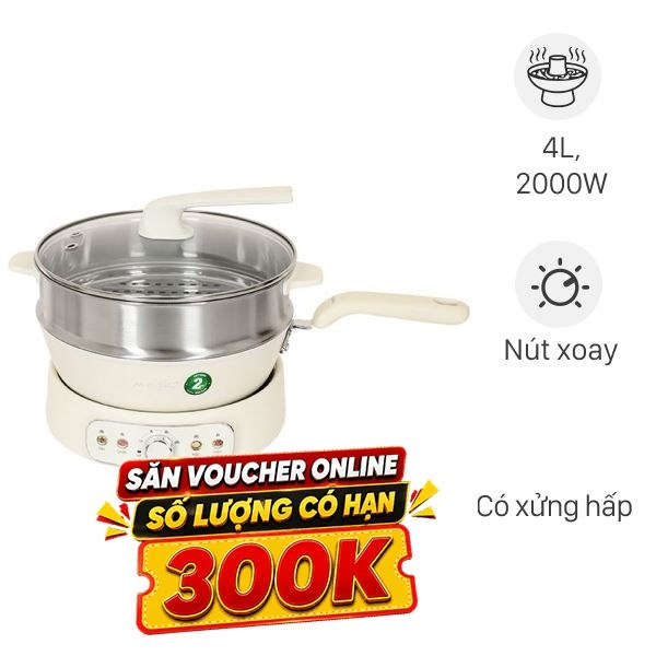 Nồi lẩu đa năng Magic Eco AC-284 4 lít