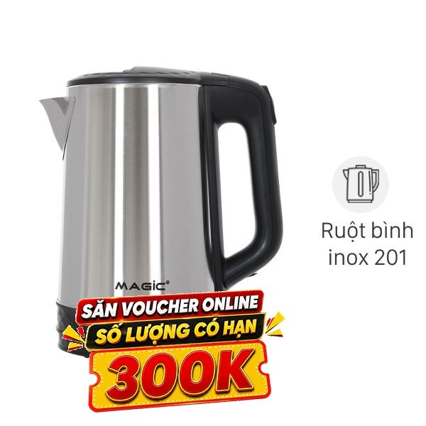Bình đun siêu tốc Magic 1.8 lít A-072