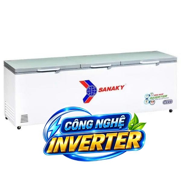 Tủ đông Sanaky Inverter 900 lít VH-1199HY4K