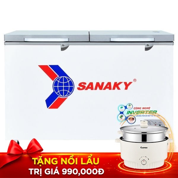 Tủ đông Sanaky Inverter 410 lít VH-5699HY4K