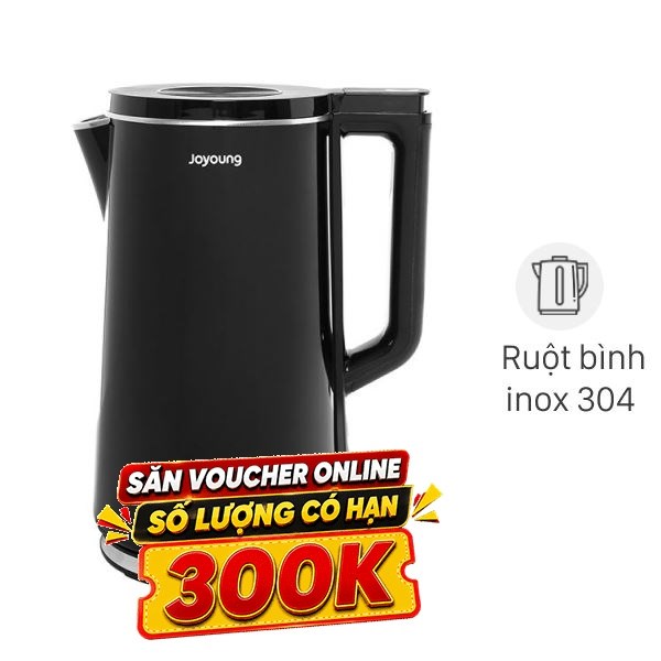 Bình đun siêu tốc Joyoung 1.7 lít JEK-588