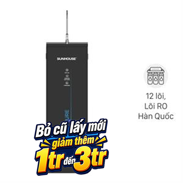 Máy lọc nước RO Sunhouse UltraPure SHA8896L