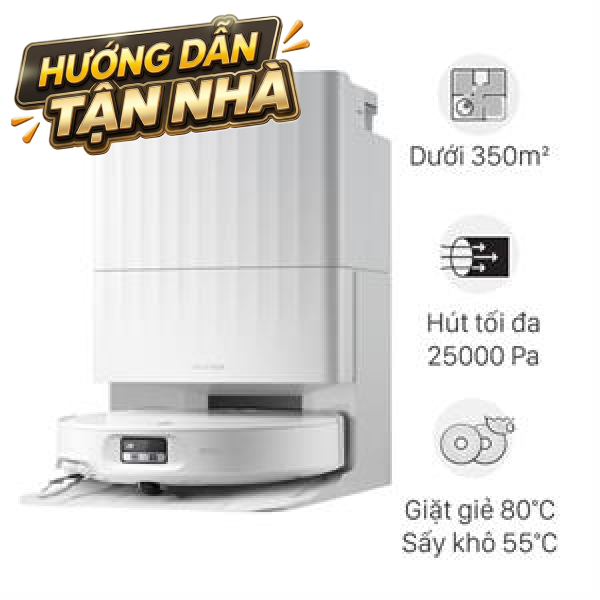 Robot hút bụi lau nhà Roborock Qrevo Edge 2 - Trắng