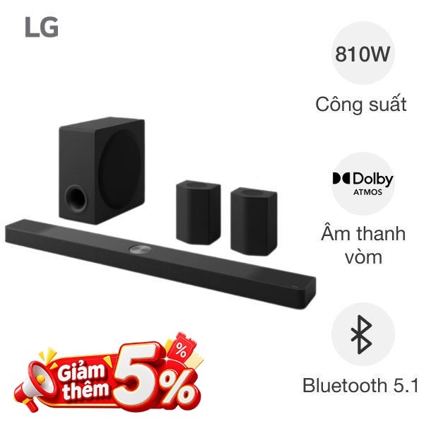 Bộ loa thanh LG S95AR
