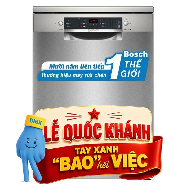 Máy rửa chén độc lập Bosch SMS26AI01F