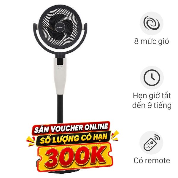 Quạt tuần hoàn Magic  3 cánh A-256 40W