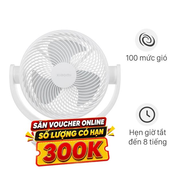 Quạt bàn Xiaomi  3 cánh BHR9872EU 18W