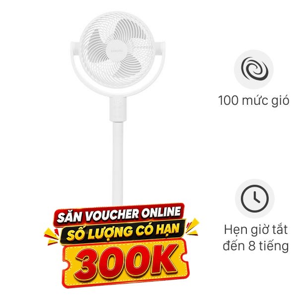 Quạt tuần hoàn Xiaomi  3 cánh BPLDS11DM 18W