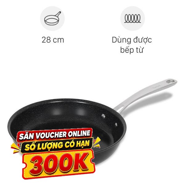 Chảo nhôm chống dính đáy từ Tefal Excellence G2150623