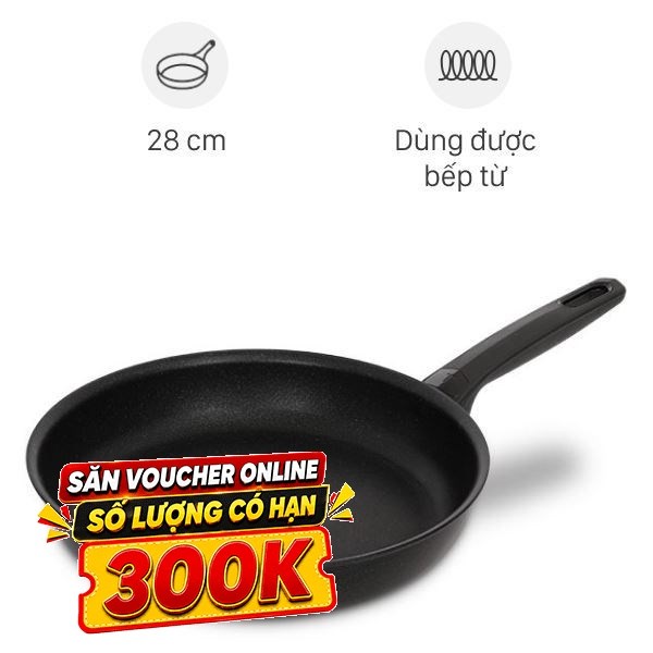 Chảo nhôm chống dính đáy từ Tefal Expertise G3210602