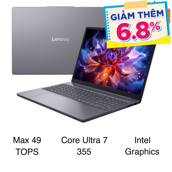 Lenovo IdeaPad Slim 3 15IPH11 Ultra 7 355 (83UR0075VN)