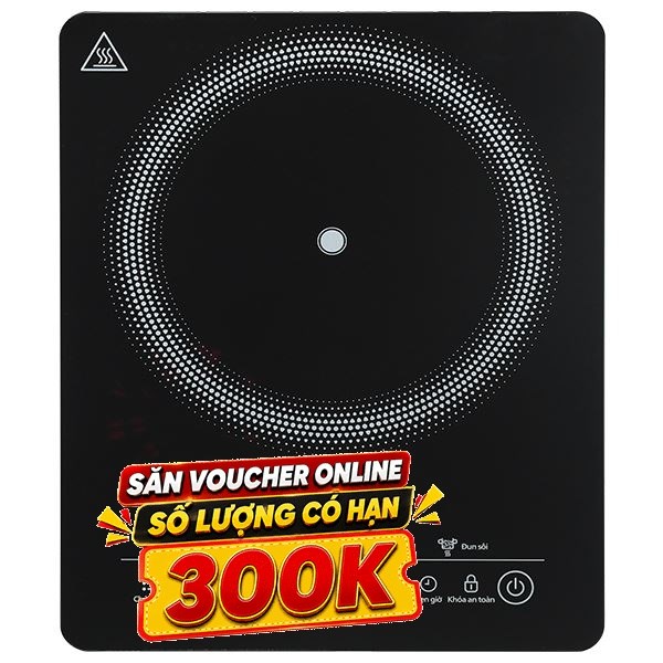 Bếp từ đơn Philips HD5830/90 2000W