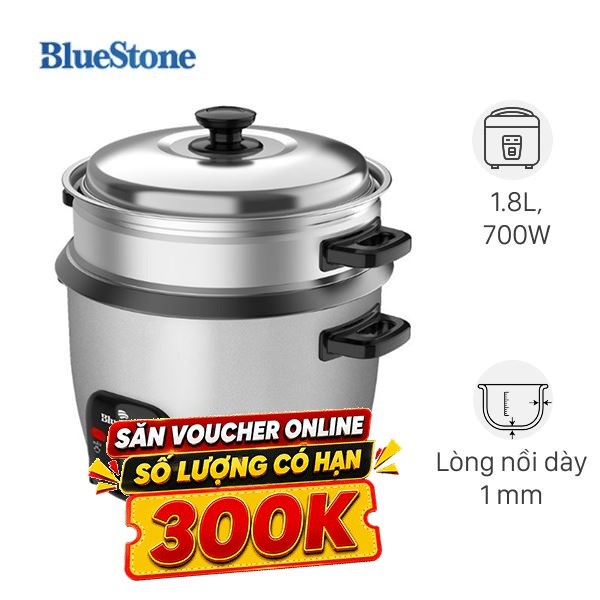 Nồi cơm nắp rời BlueStone 1.8 lít CRB-5419