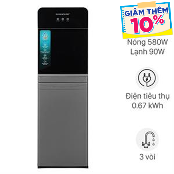 Cây nước nóng lạnh Sunhouse SHD9636 670W