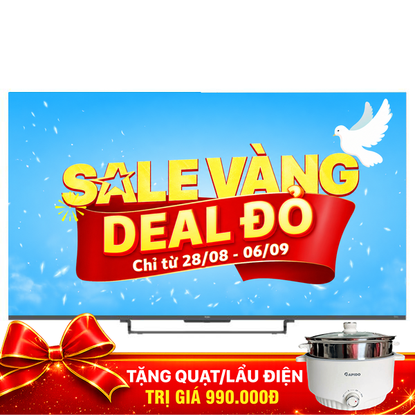 Haier Google TV QLED H55S85GUX