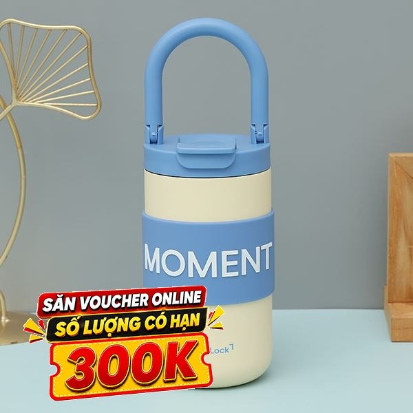 Bình giữ nhiệt nóng lạnh Inox 420 ml Lock&Lock LHC4435LYEL