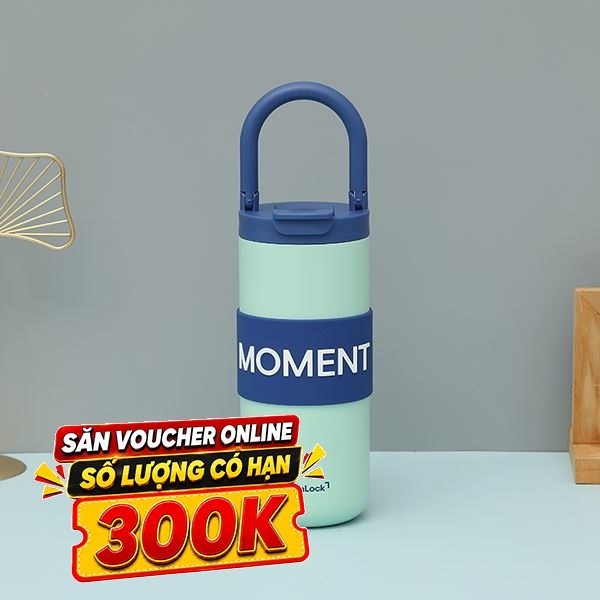 Bình giữ nhiệt nóng lạnh Inox 550 ml Lock&Lock LHC4436MIT