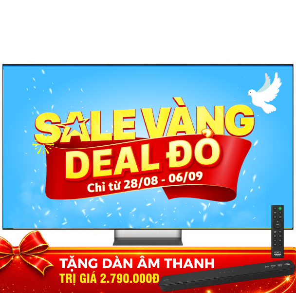 Google Tivi True RGB Sony AI 4K 65 inch K-65XR70M2