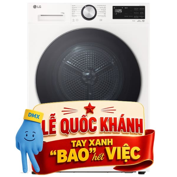 Máy sấy bơm nhiệt LG 11 Kg RX11VHP5W