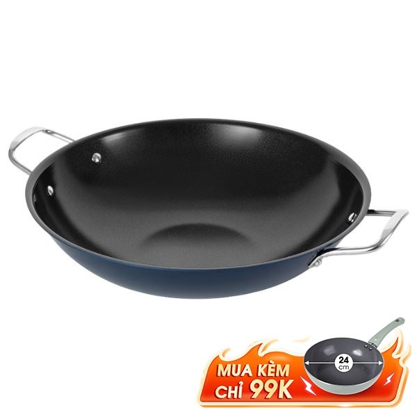 Chảo nhôm sâu chống dính 36 cm Elmich Core Faro 2355264CB36