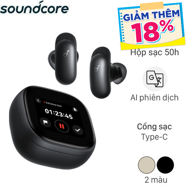 Tai nghe TWS Soundcore Liberty 5 Pro Max D1204