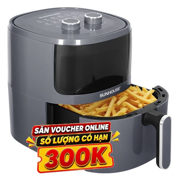 Nồi chiên không dầu Sunhouse 5 lít SHD4021