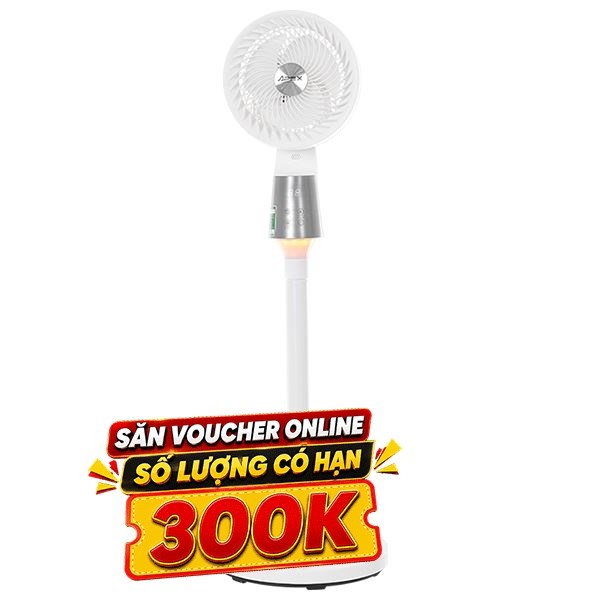 Quạt tuần hoàn Sunhouse  3 cánh APF7320W 40W