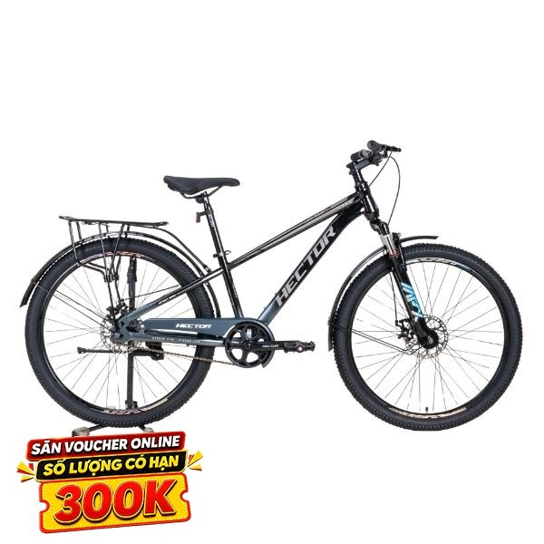 Xe Đạp Địa Hình Hector LOOK 2B 26 INCH Đen