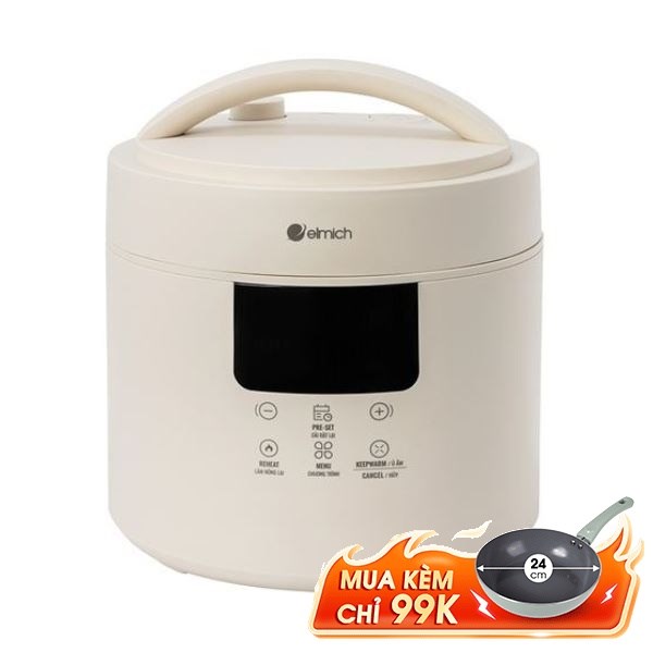 Nồi áp suất điện Elmich 4 lít PCE9152AW