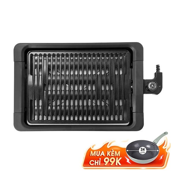 Vỉ nướng bếp điện Elmich 1650W EGE1304