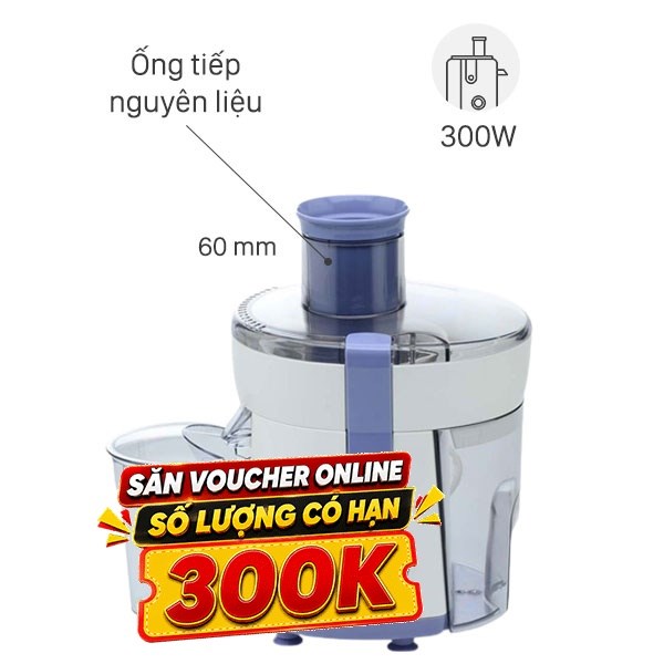 Máy ép trái cây Philips HR1811