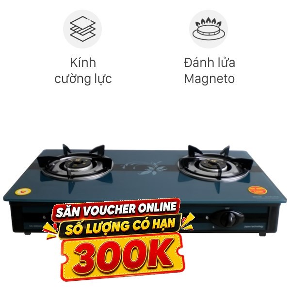 Bếp ga đôi Sakura SA-690GH