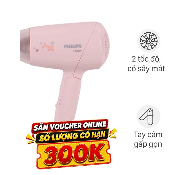 Máy sấy tóc Philips BHC010