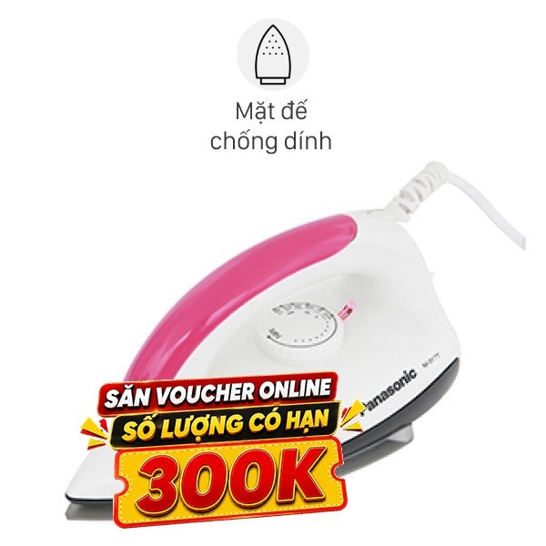 Bàn ủi khô Panasonic NI-317TVRA 1000W