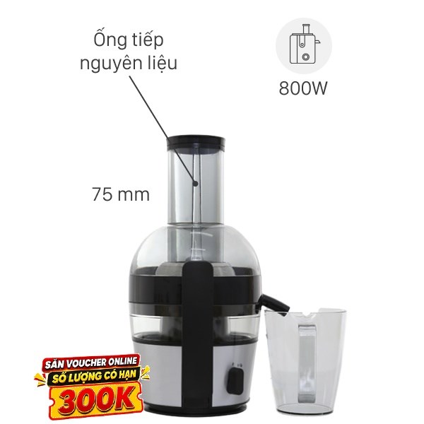 Máy ép trái cây Philips HR1863