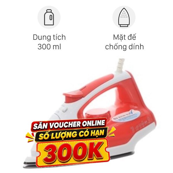 Bàn ủi hơi nước Electrolux ESI5116 1800W