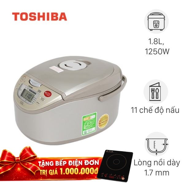 Nồi cơm điện cao tần Toshiba 1.8 lít RC-18RH(CG)VN