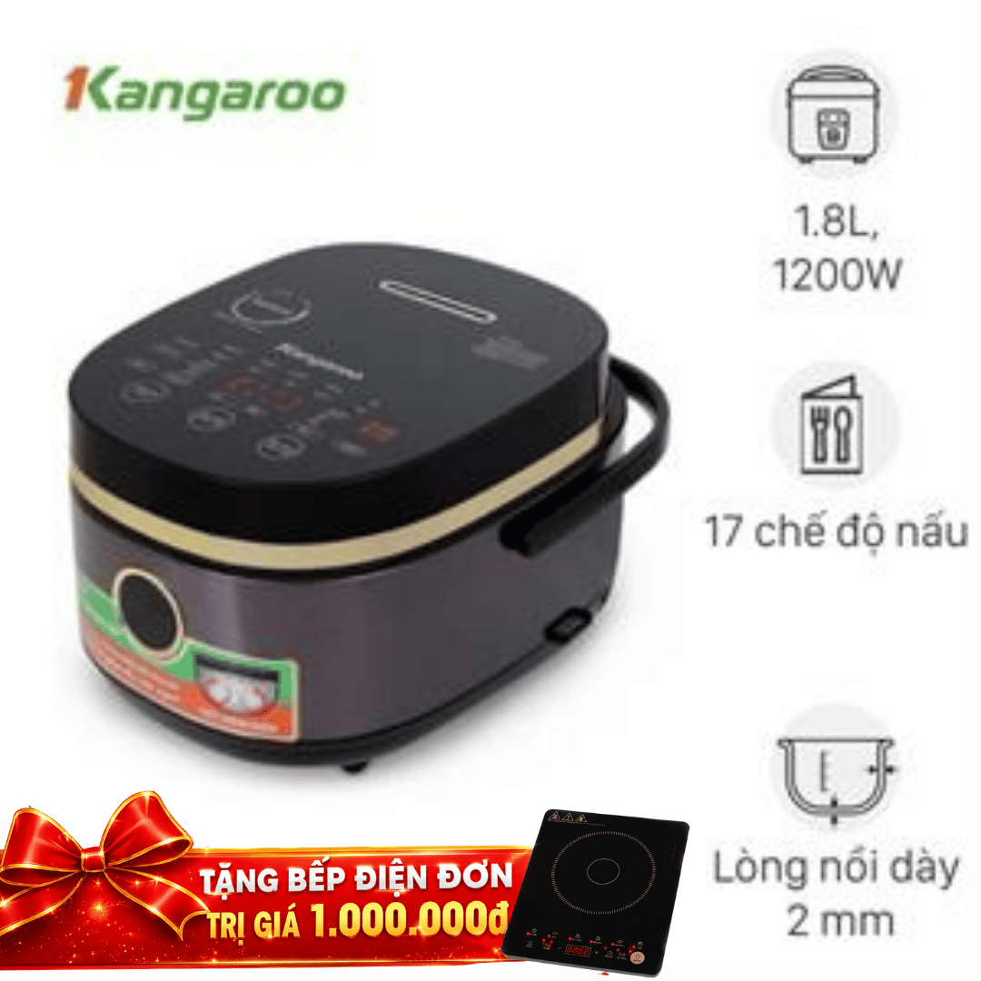 Nồi cơm điện cao tần Kangaroo 1.8 lít KG599N