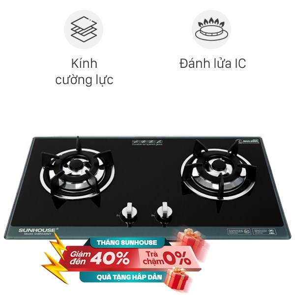 Bếp ga âm Sunhouse SHB5548MT