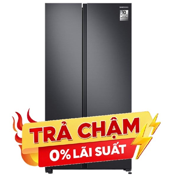 Tủ lạnh Samsung Inverter 655 lít Side By Side RS62R5001B4/SV