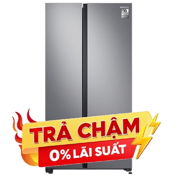 Tủ lạnh Samsung Inverter 655 lít Side By Side RS62R5001M9/SV
