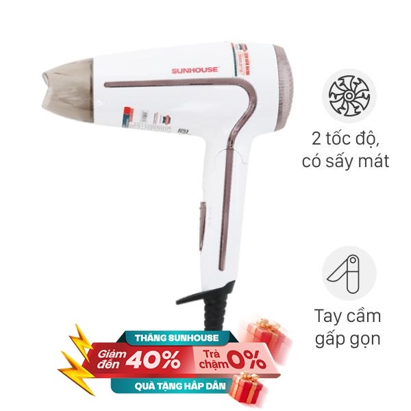 Máy sấy tóc Sunhouse SHD2308W