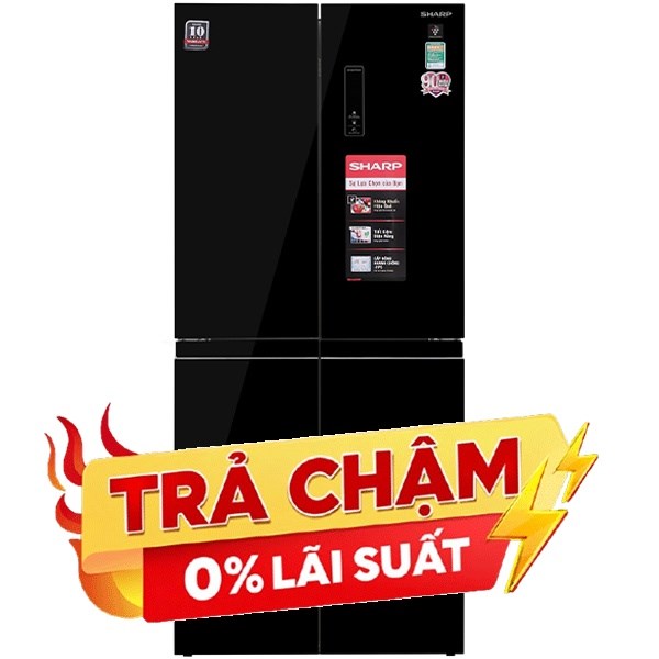 Sharp Inverter 401 lít SJ-FXP480VG-BK