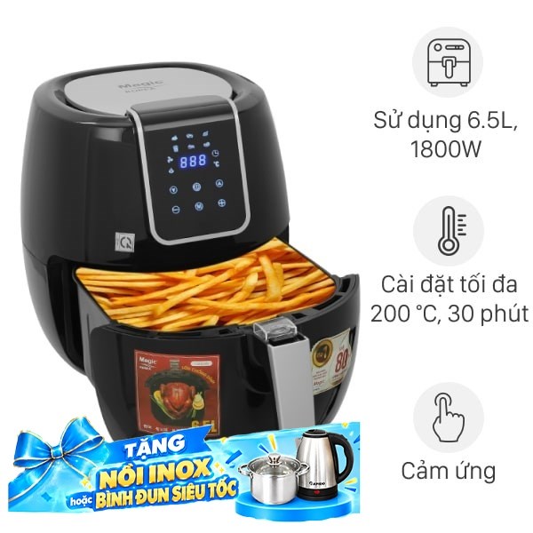 Nồi chiên không dầu Magic 6.5 lít A-805