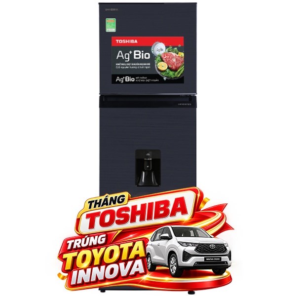 Toshiba Inverter 249 lít GR-RT325WE-PMV(06)-MG